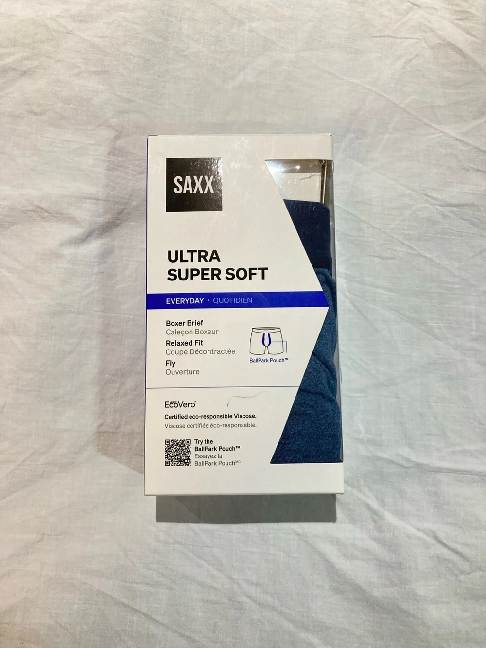 Saxx Ultra Soft Ballpark pouch boxer briefs, Men’s size 4X, NIB!